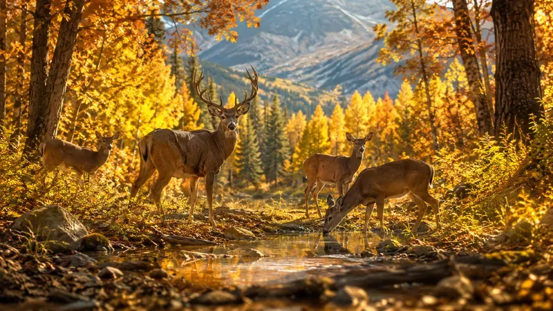 Golden Autumn Landscapes