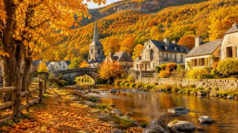 Golden Autumn Landscapes