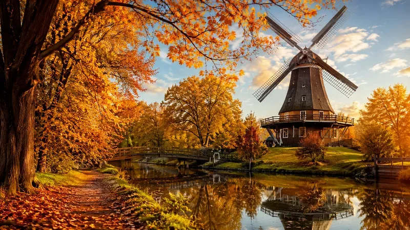Golden Autumn Landscapes