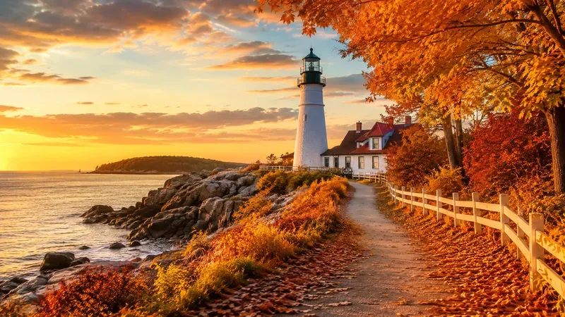 Golden Autumn Landscapes