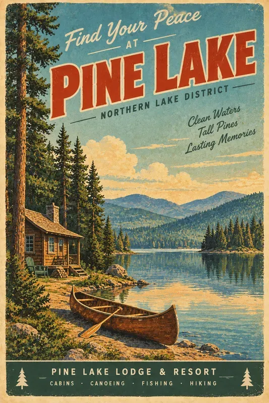 Retro Americana Road Trip Posters