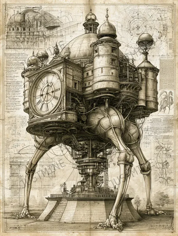 Mechanical Animal Poster Art
