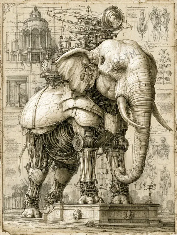 Mechanical Animal Poster Art