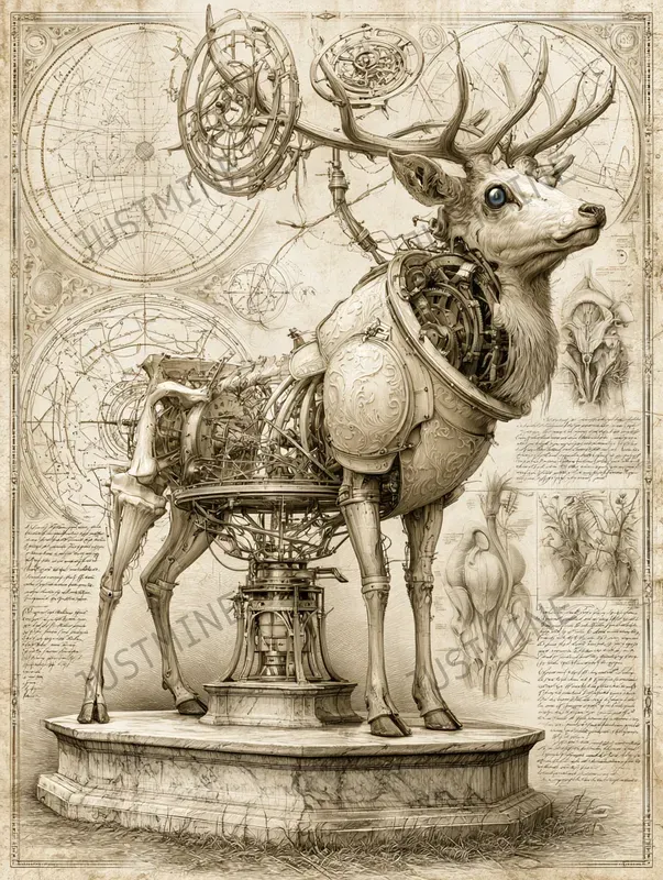 Mechanical Animal Poster Art
