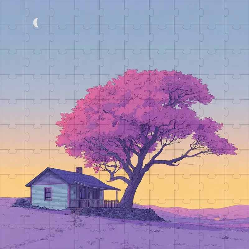 Anime Lofi Pastel Line Illustrations