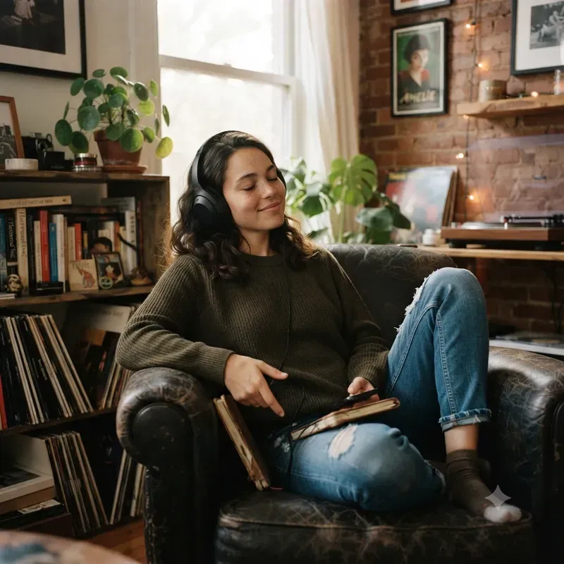 Modern Woman Lifestyle Cinematic Photos