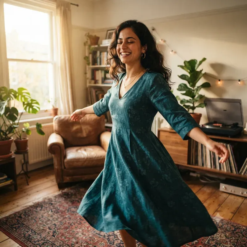 Modern Woman Lifestyle Cinematic Photos