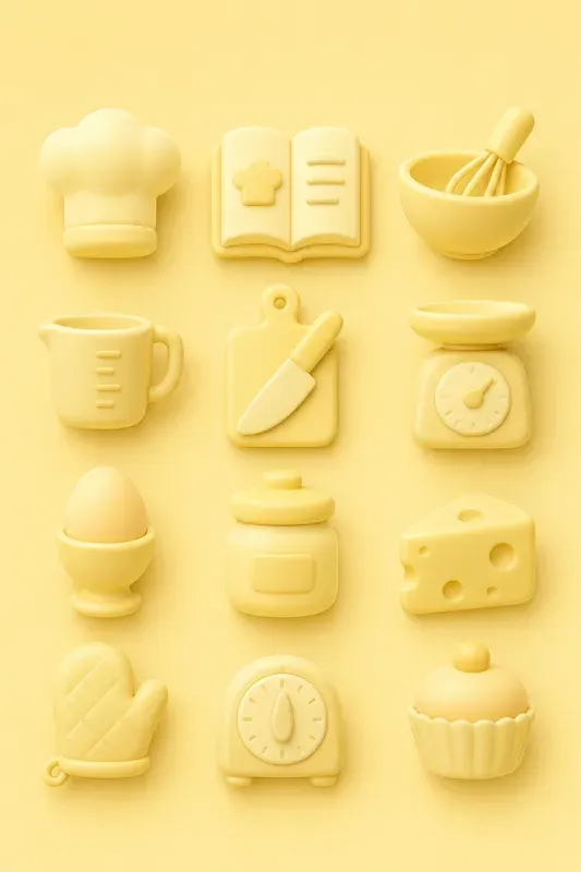 Modern 3D Icon Collection Sets
