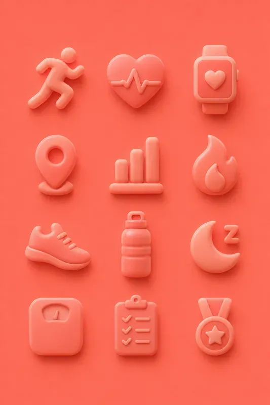 Modern 3D Icon Collection Sets