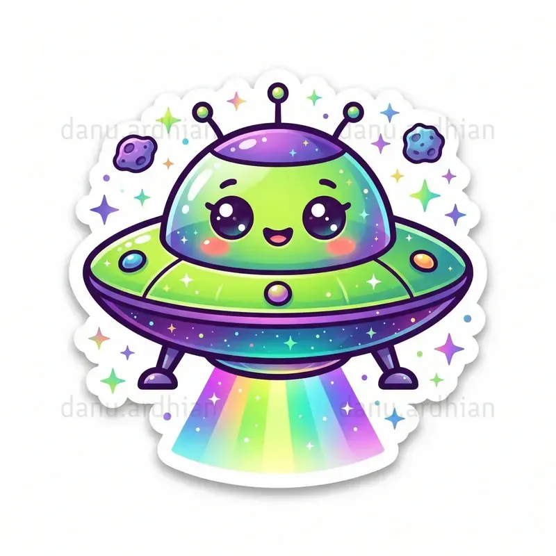 Cute Galaxy Sticker Packs