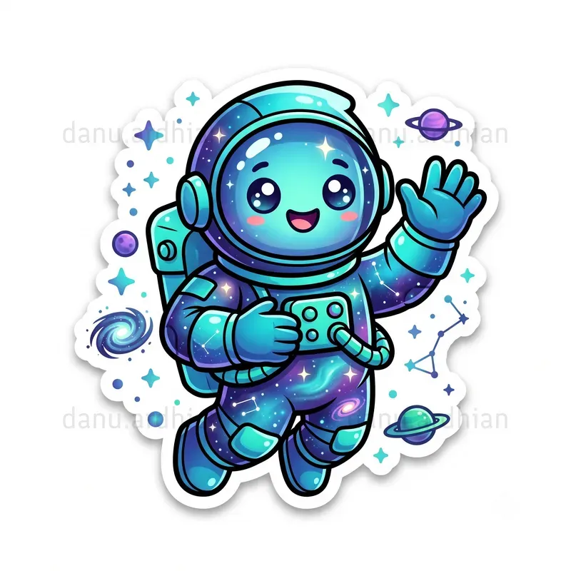 Cute Galaxy Sticker Packs