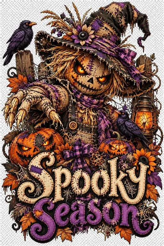 Creepy Stitched Halloween Tshirts