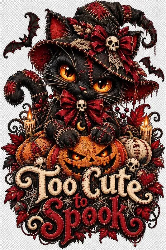 Creepy Stitched Halloween Tshirts