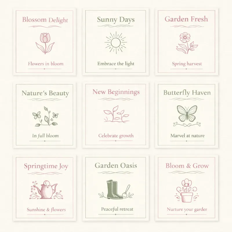 Botanical Tags Packs