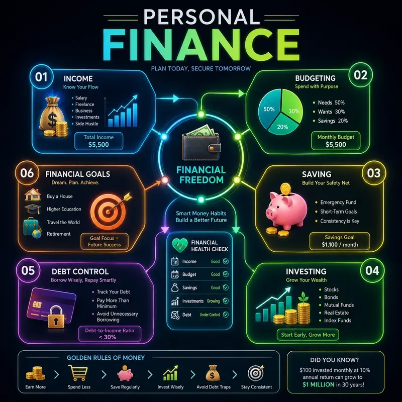 Neon Infographic Blueprints