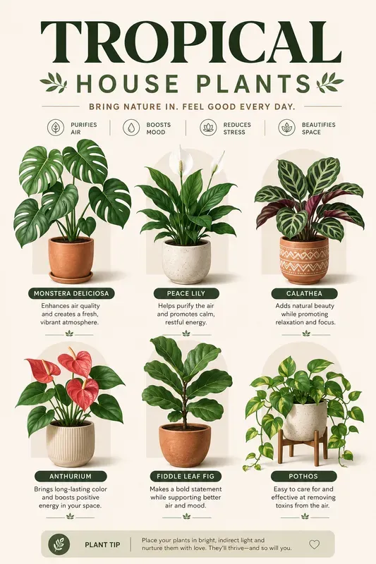 Botanical Plant Infographics
