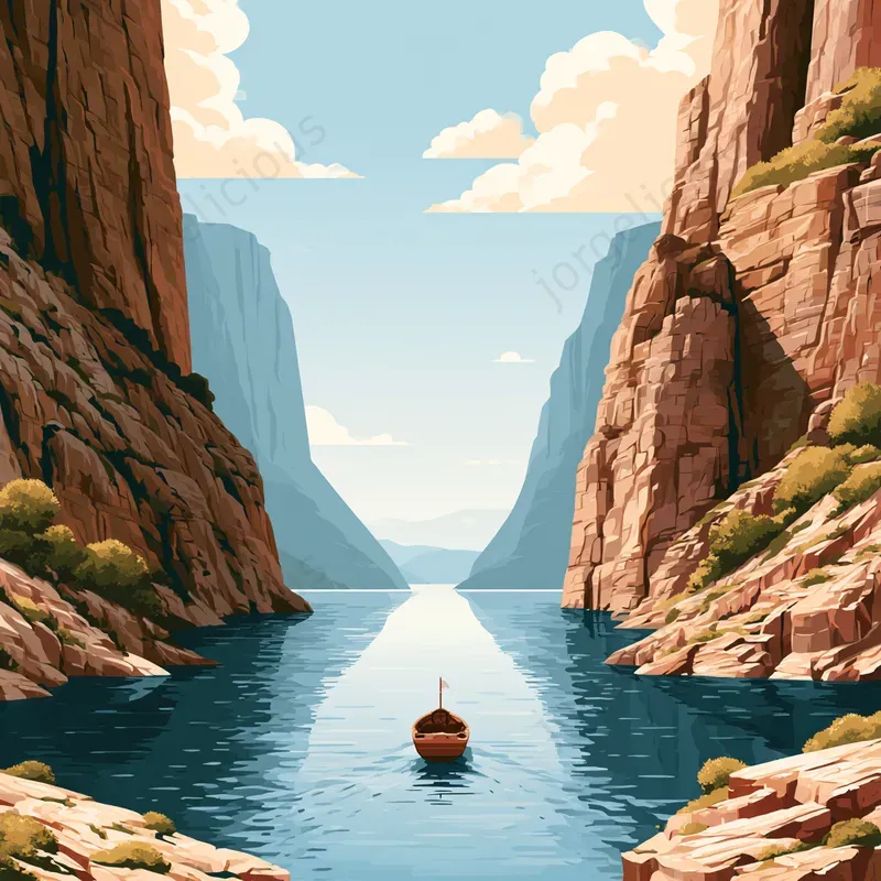 Cinematic Storybook Landscape Scenes