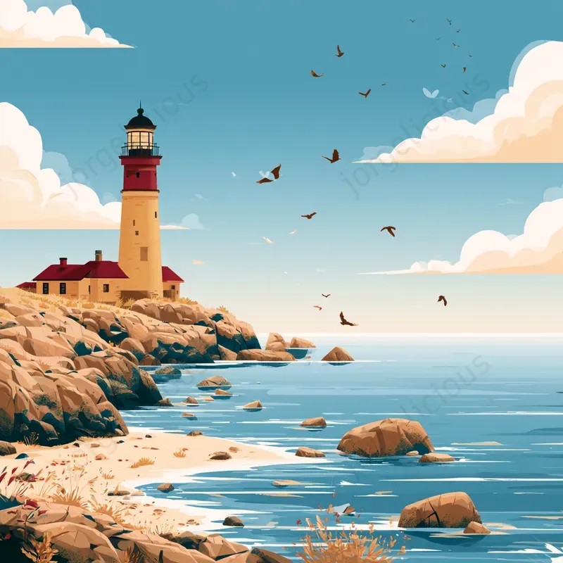 Cinematic Storybook Landscape Scenes