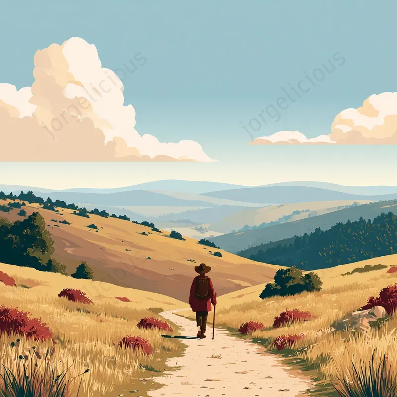 Cinematic Storybook Landscape Scenes