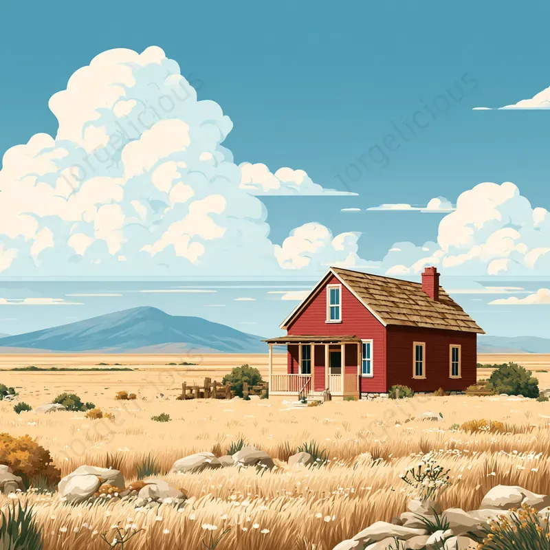 Cinematic Storybook Landscape Scenes
