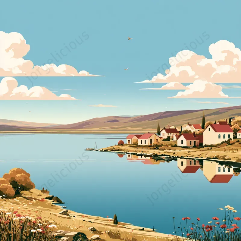 Cinematic Storybook Landscape Scenes