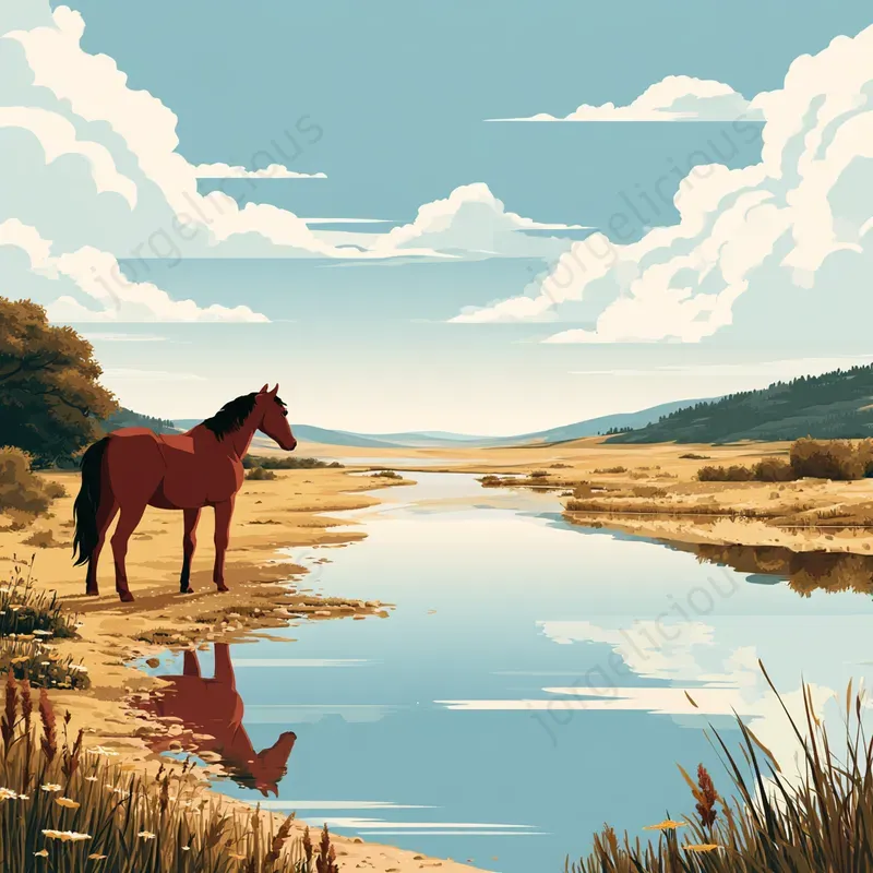 Cinematic Storybook Landscape Scenes