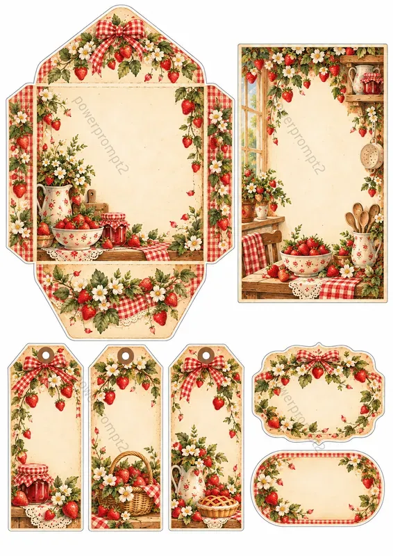 Vintage Printable Craft Kits
