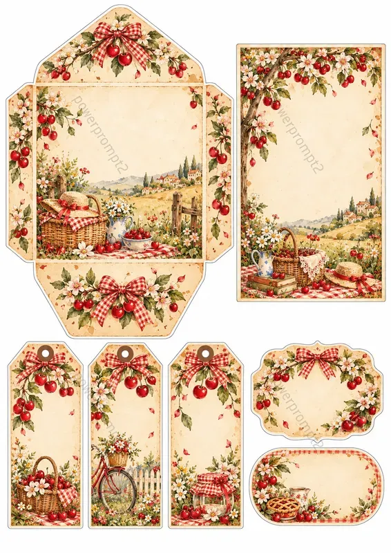 Vintage Printable Craft Kits