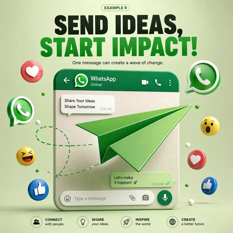 Viral Social Media Metaphor Ad Generator