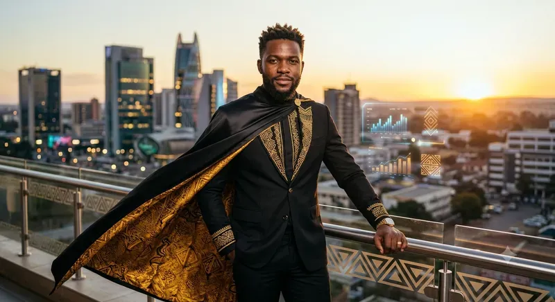 Luxury Afrofuturism Portrait Generator