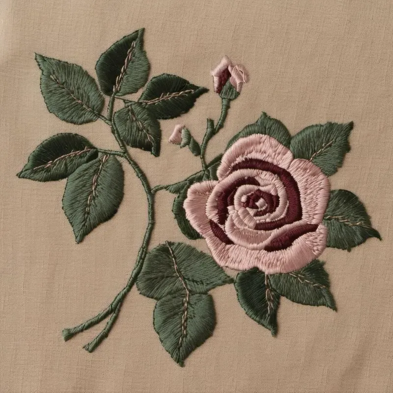 Botanical Embroidered Logo Collections