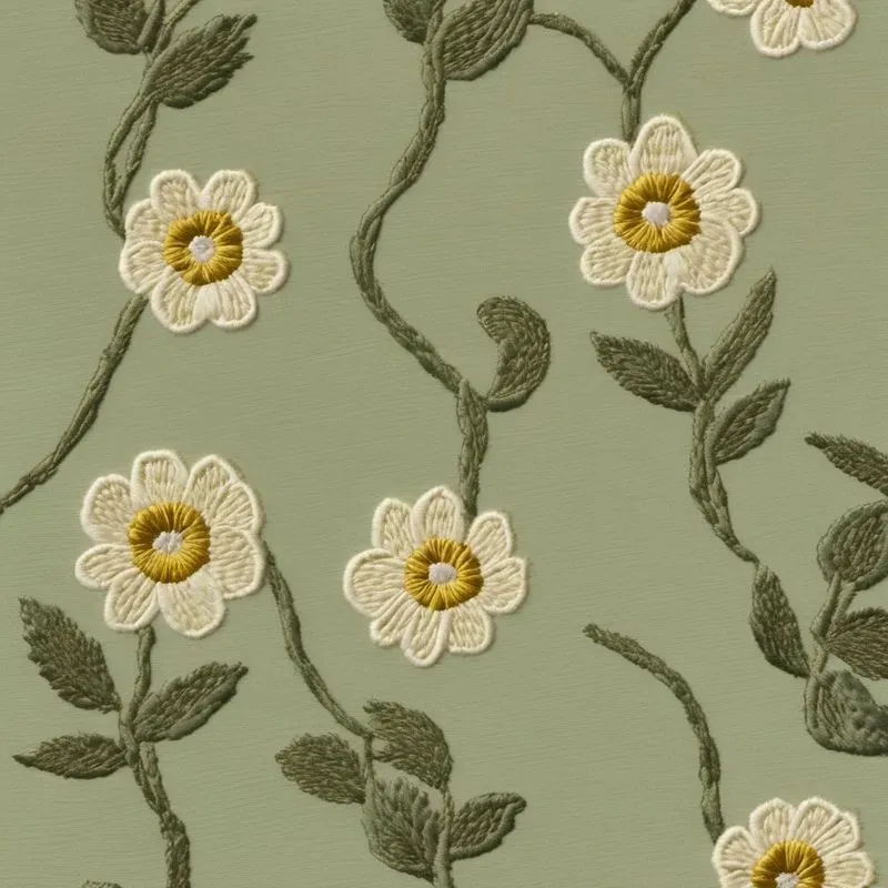 Botanical Embroidered Logo Collections