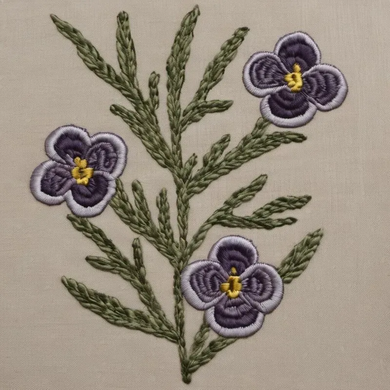 Botanical Embroidered Logo Collections