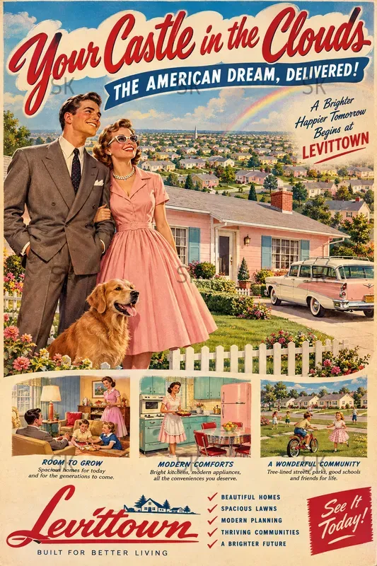 1950s Vintage Advertisement Posters