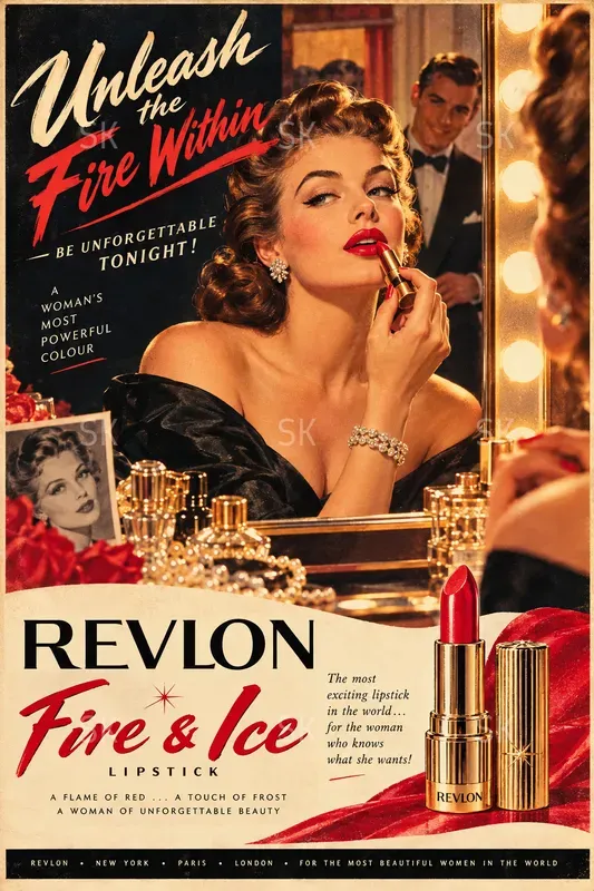 1950s Vintage Advertisement Posters