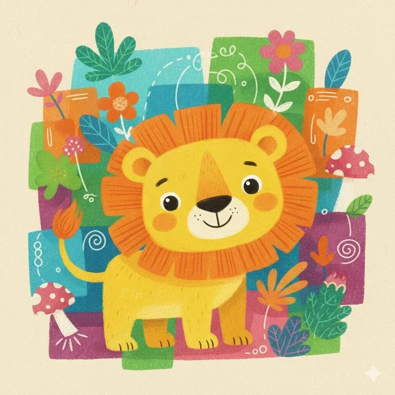 Whimsical Textured Characters