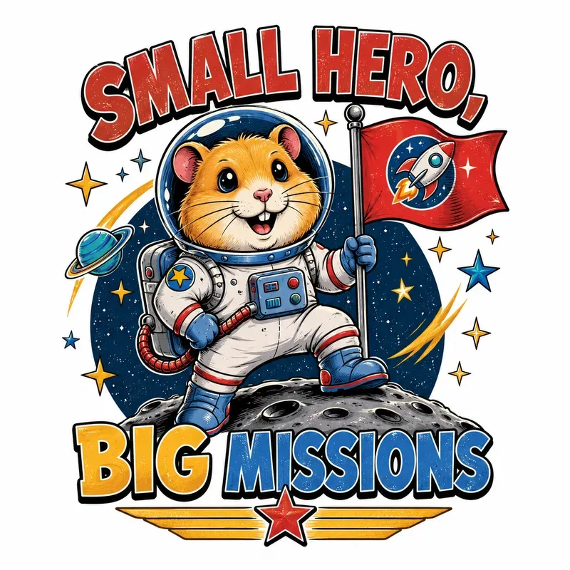 Vintage Mascot Typography Tshirts