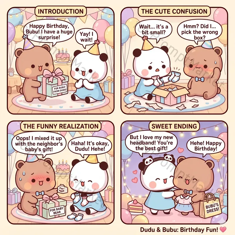 Dudu Bubu Kawaii Mini Comics