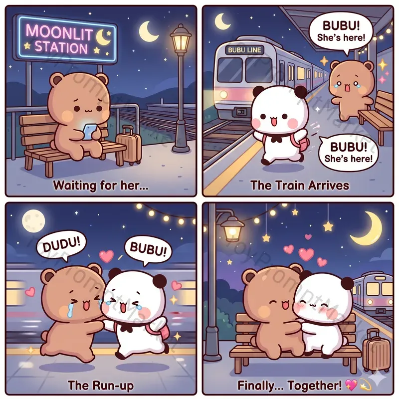 Dudu Bubu Kawaii Mini Comics
