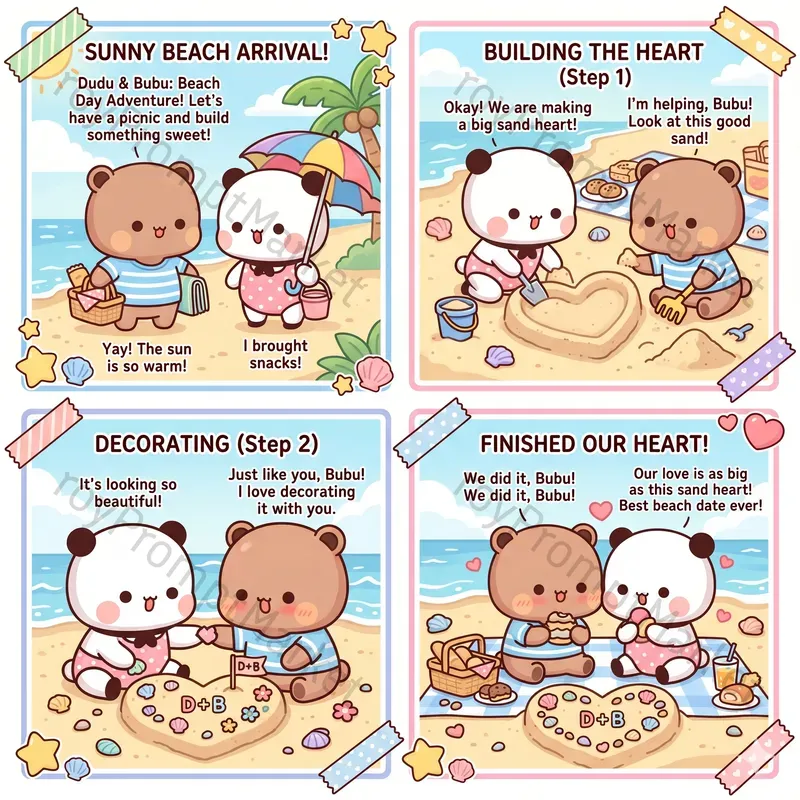 Dudu Bubu Kawaii Mini Comics