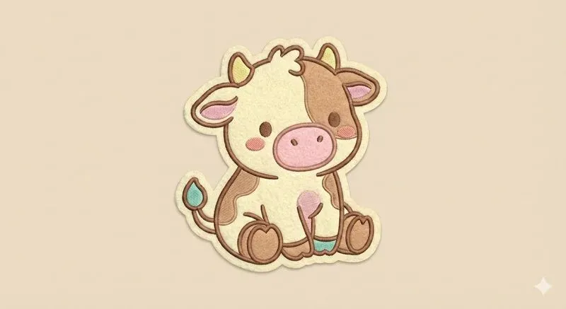 Cute Embroidered Animal Patches