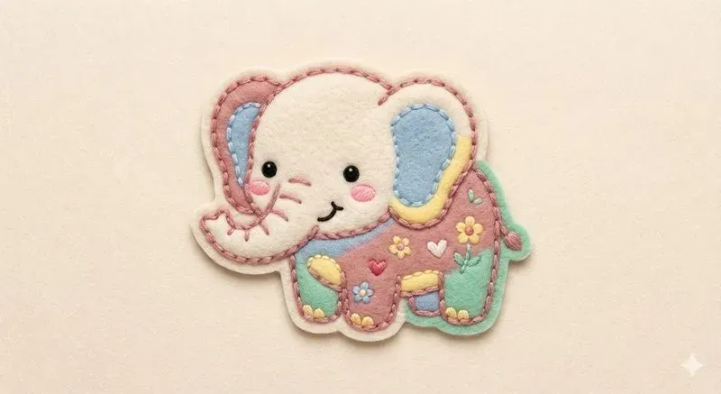 Cute Embroidered Animal Patches