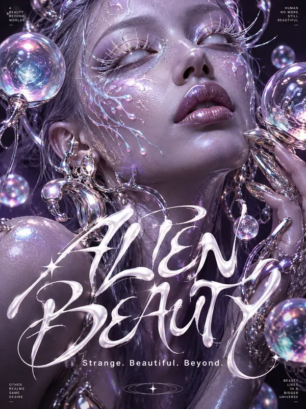 Cinematic Editorial Typography Posters