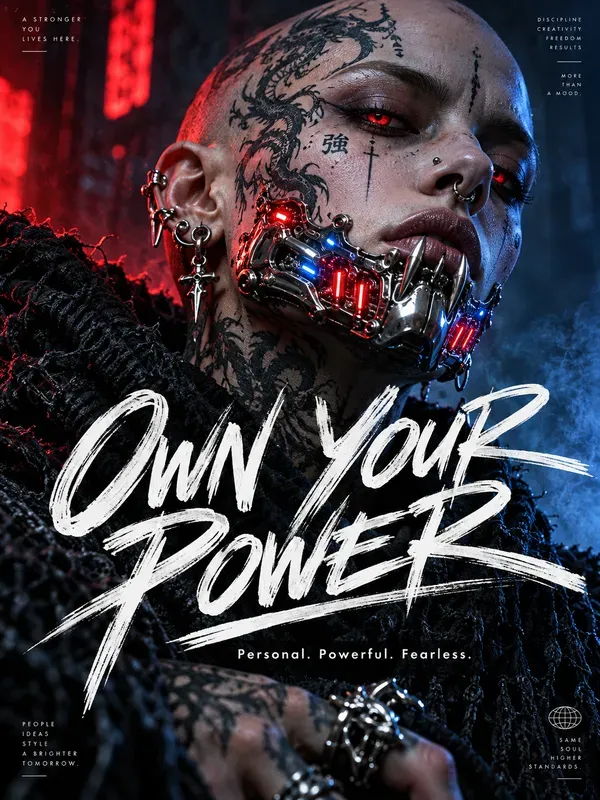 Cinematic Editorial Typography Posters