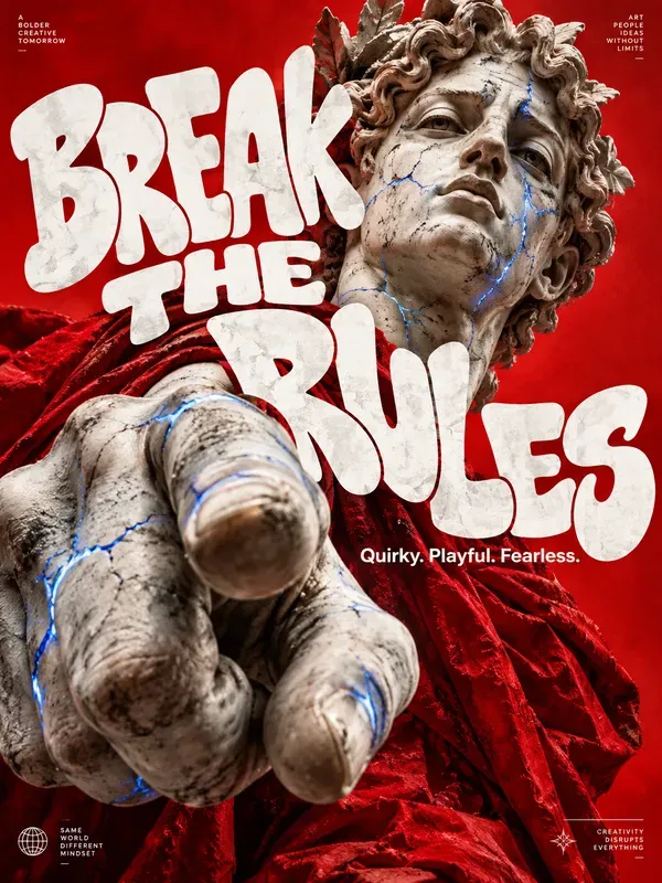 Cinematic Editorial Typography Posters