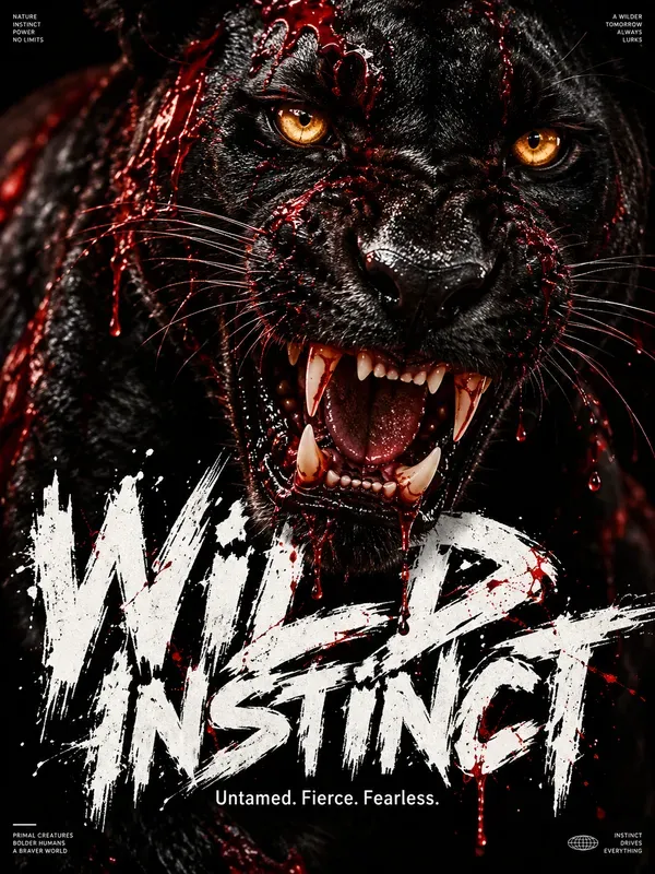 Cinematic Editorial Typography Posters