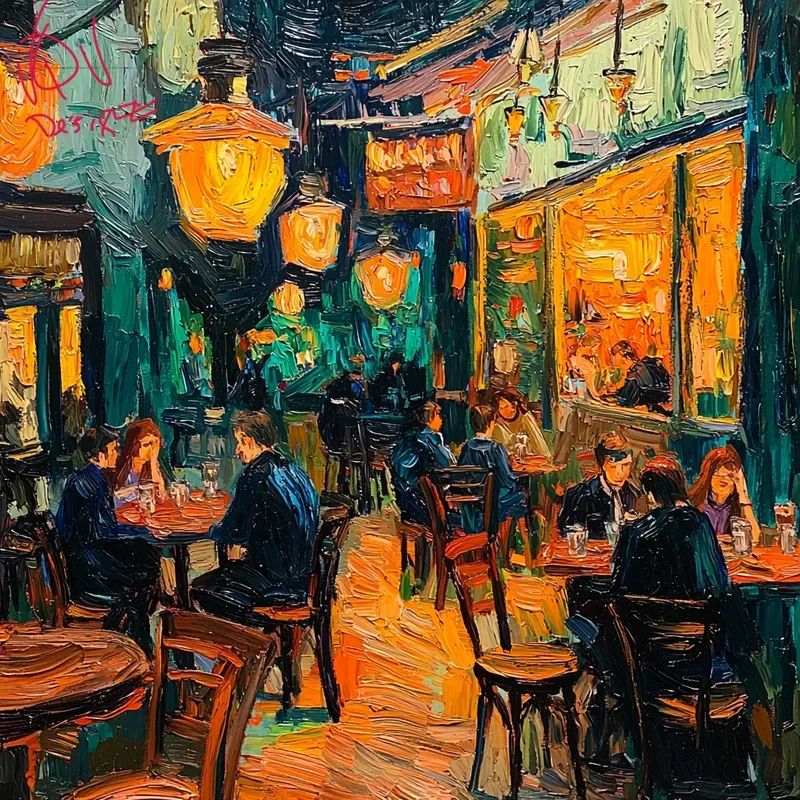 Van Gogh Style Art 9 Packs