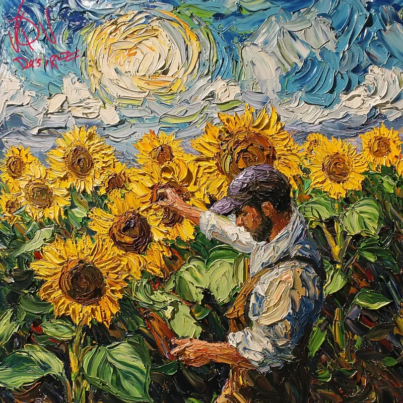 Van Gogh Style Art 9 Packs
