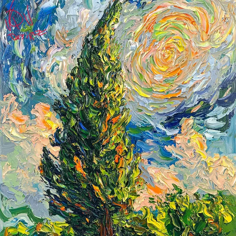 Van Gogh Style Art 9 Packs