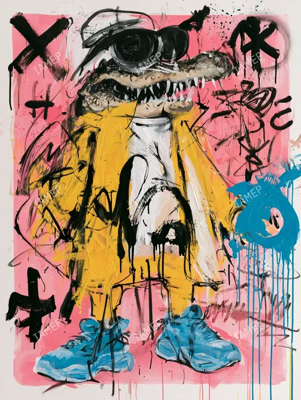 Raw Neoexpressionist Characters
